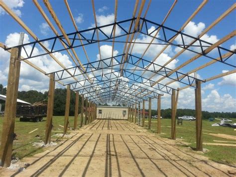 40 foot metal chicken house trusses|metal roof trusses.